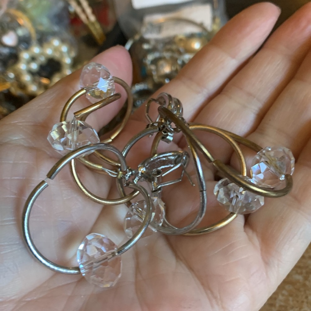Huge pierced earring lot (SS) GREAT RESELLER POTENTIAL - Picture 6 of 13